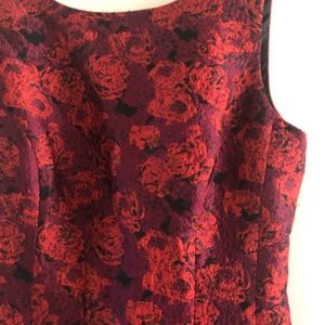 Fit and flare floral dress, size 4